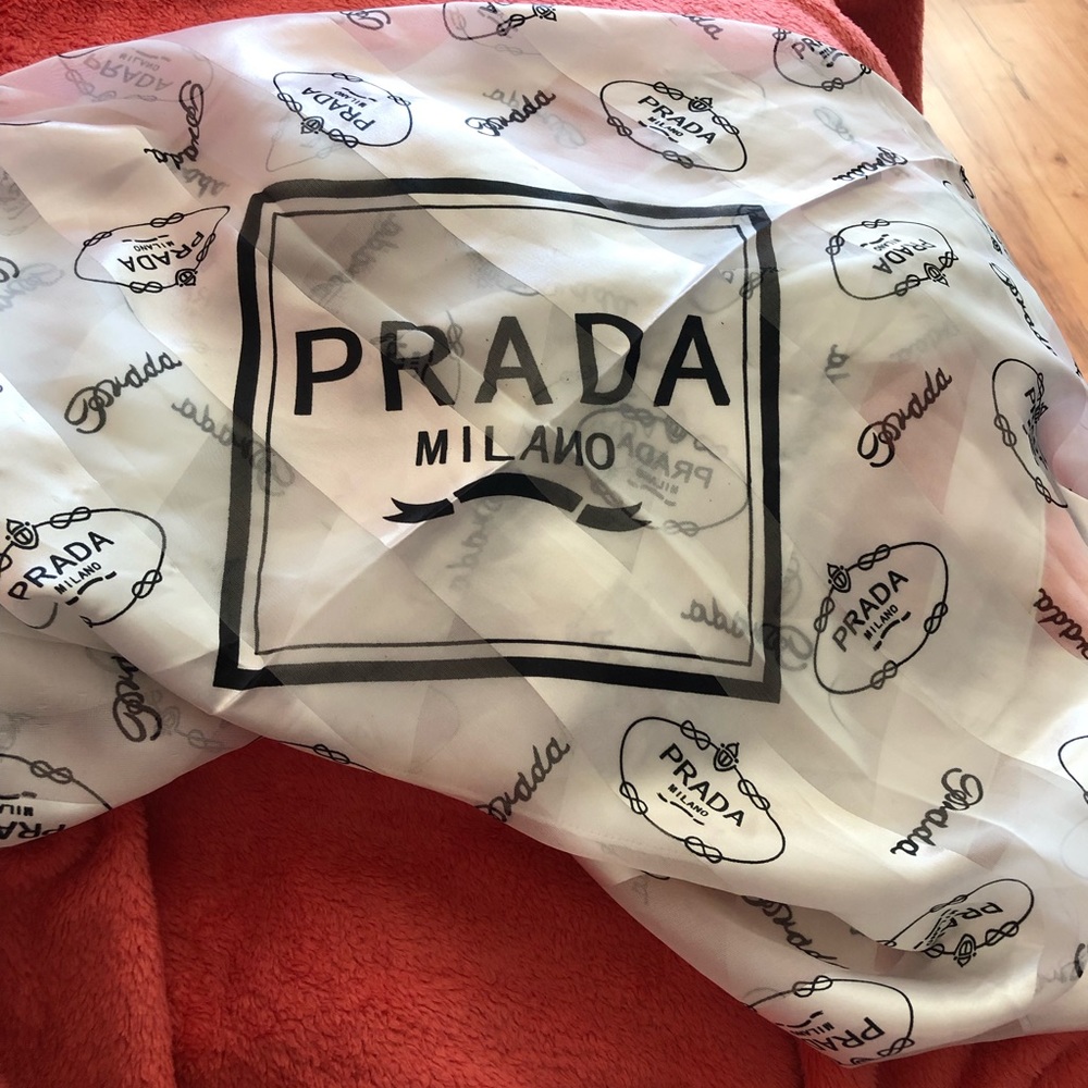 Vintage Prada Silk Scarf